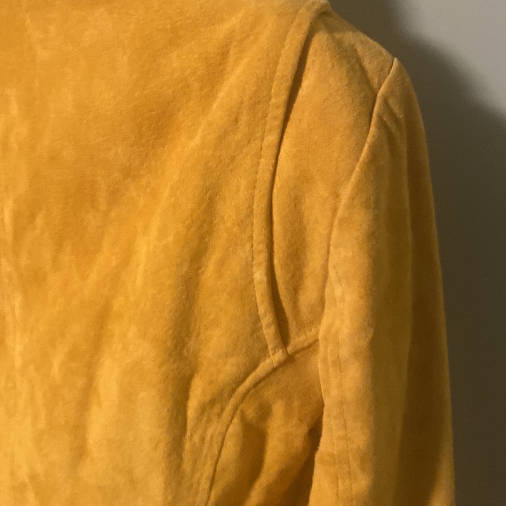 NWT BAGATELLE.NYC MOTO GOLD SUEDE JACKET - Picture 8 of 15